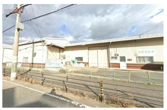 堺市中区毛穴町貸倉庫の外観