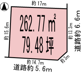 各務原市那加琴が丘町２丁目の土地図