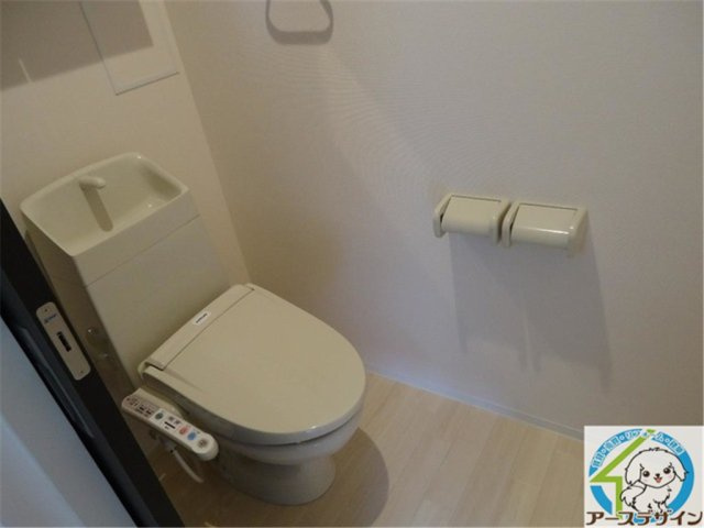 サンコート北在家のトイレ|パース写真