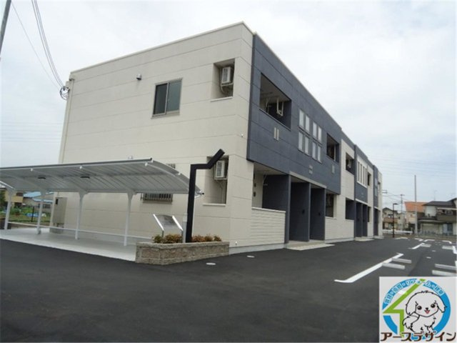 サンコート北在家の駐車場|パース写真