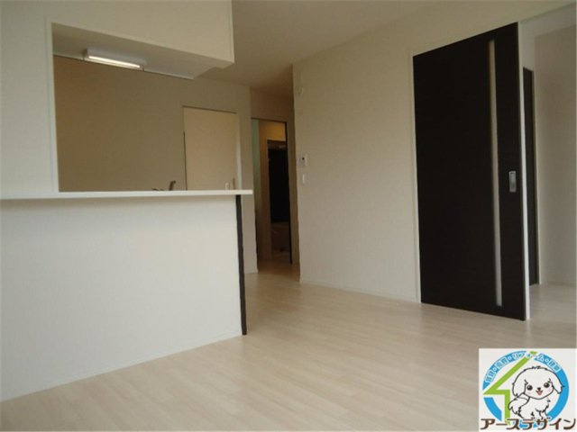 サンコート北在家の居間・リビング|パース写真