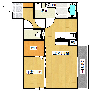 Ｄ-room ＳＵＭＯＮの間取り