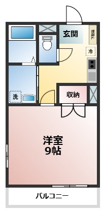 アンプルールブワ　セストの間取り