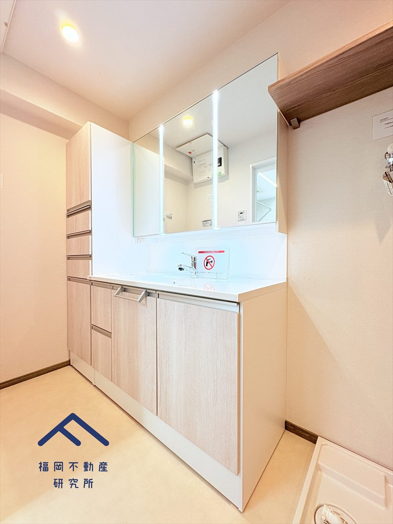 シティパル白木原の独立洗面台