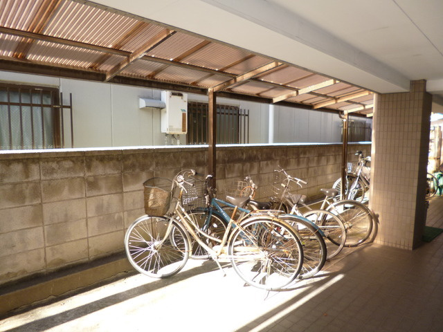 青柳ビルのその他共用部分|自転車置き場あります！