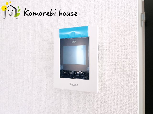 上尾市向山　11期　新築一戸建て　グラファーレ　01の防犯設備|モニター付インターホンです