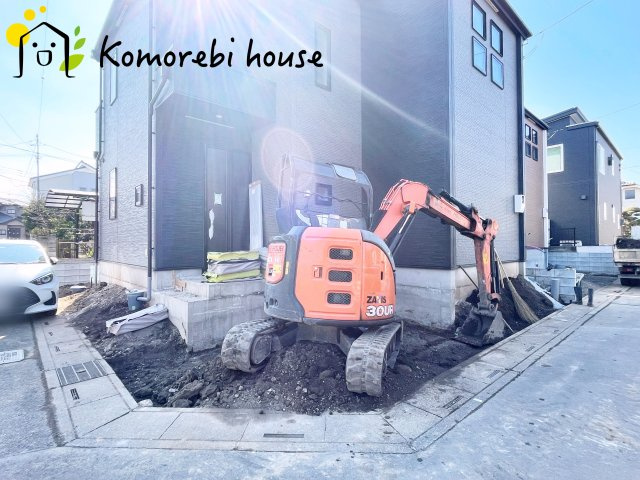 上尾市向山　11期　新築一戸建て　グラファーレ　01の駐車場|駐車スペースもあります