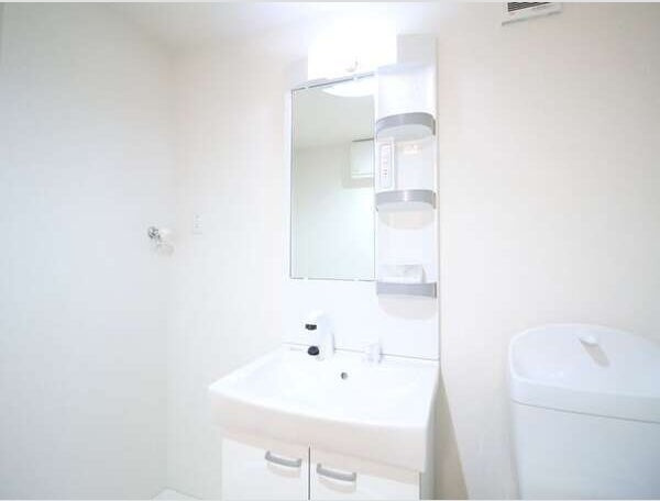 SAKURA辰巳の洗面所|忙しい朝には欠かせない洗面所です