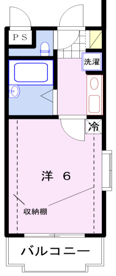シャトー姫路の間取り