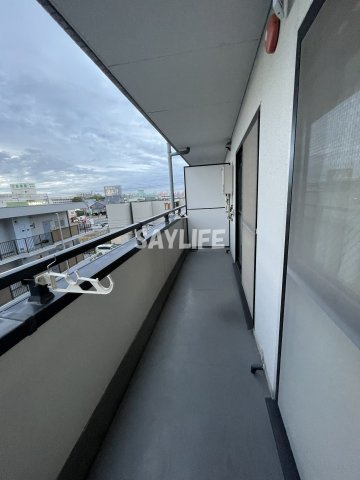 ミラパーク鶴見のバルコニー