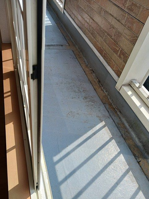 エクセランＡのバルコニー