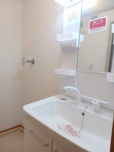 エクセランＡの洗面所