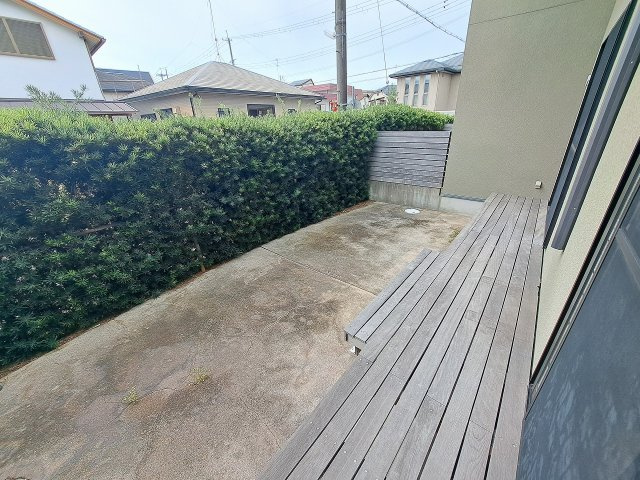 トリニティーコートの庭