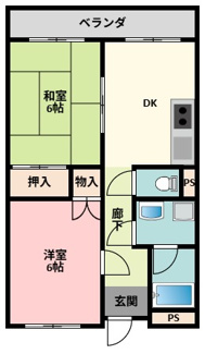 【間取り】 | ポワールマンション