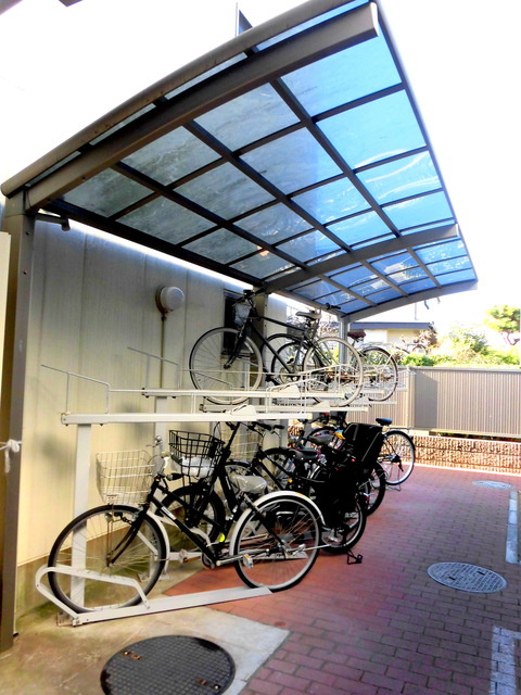 プランドールＫ１２のその他共用部分|★敷地内屋根付き駐輪場★