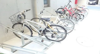 【その他共用部分】 | Maple　Garden中野富士見町 | 駐輪場完備。