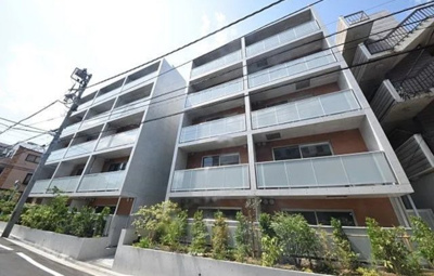 【外観】 | Maple　Garden中野富士見町 | 鉄筋コンクリート造のがっちりとした造り。