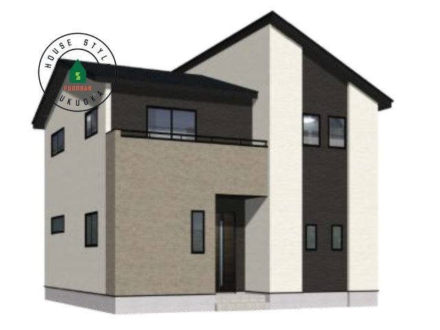 古賀市久保第2-7棟（5号棟）の完成予想図|外観も気になるポイント