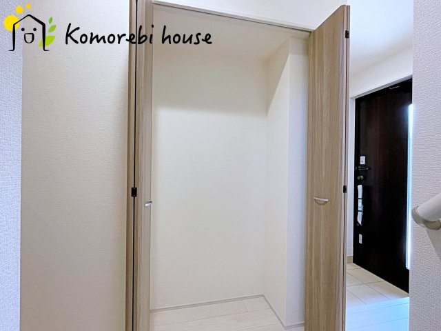 桶川市下日出谷　新築一戸建て　ブルーミングガーデン　01の収納|10/30　撮影済み