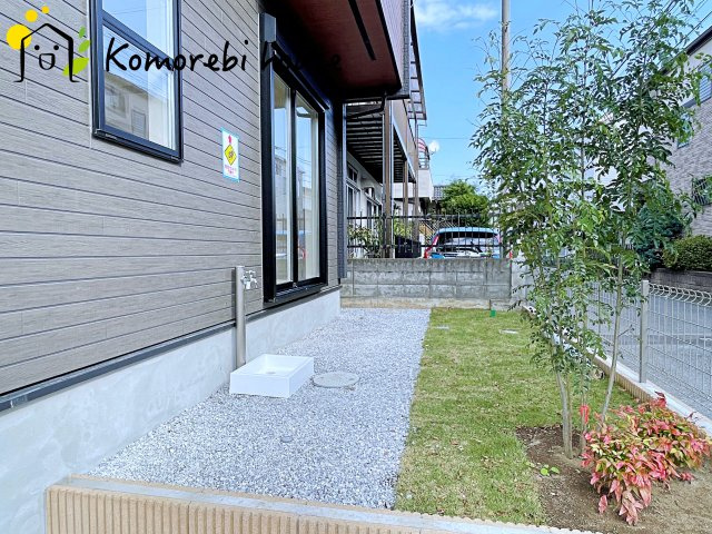 桶川市下日出谷　新築一戸建て　ブルーミングガーデン　01の庭|10/30　撮影済み
