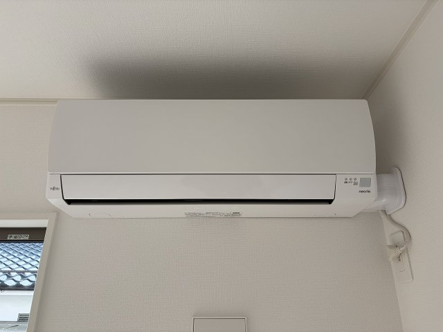 松本市南原　2号棟のバルコニー