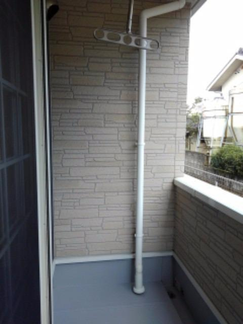 ティーズ・ガーデンBのバルコニー