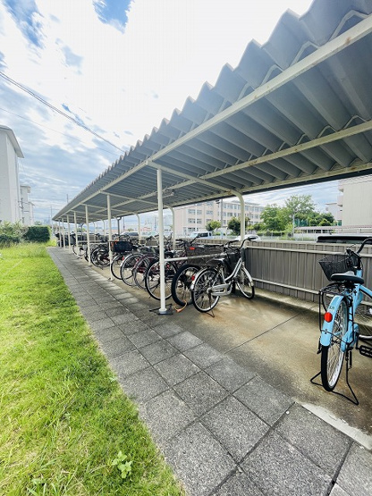 【駐輪場】 | 奈多団地24号棟