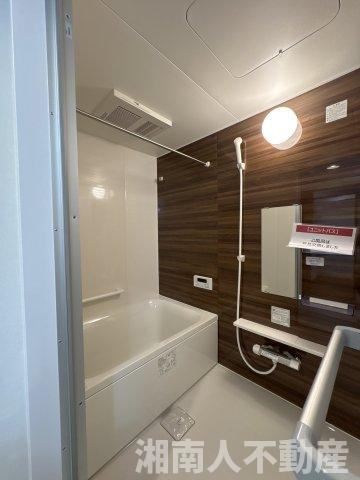 ベルパーク湘南茅ヶ崎C館の浴室|ゆったり過ごせるお風呂です