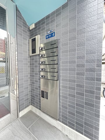 スカイハイツのエントランス