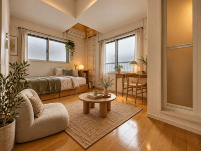 【洋室】 | ＭｉｒａｉⅢ祐天寺 | 家具・小物はイメージです