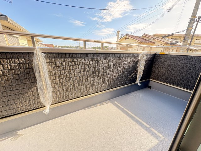 神戸市垂水区南多聞台３丁目新築戸建Ｃ号棟のバルコニー
