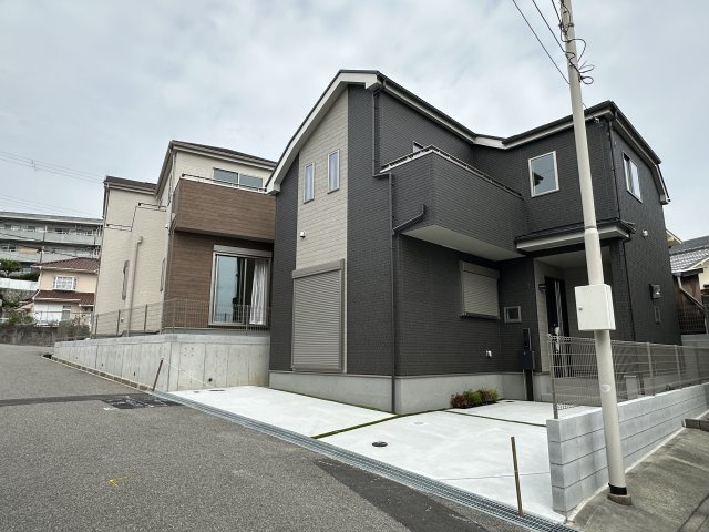 神戸市垂水区南多聞台３丁目新築戸建Ｃ号棟の前面道路含む現地写真|2025年10月18日撮影