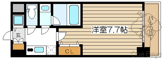 S-RESIDENCE福島Luxeの間取り