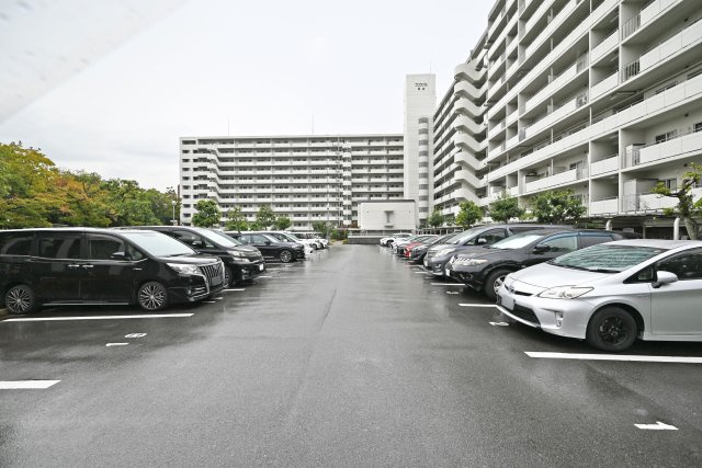 サンヴェール尼崎パルシティの駐車場|駐車場現地写真です。