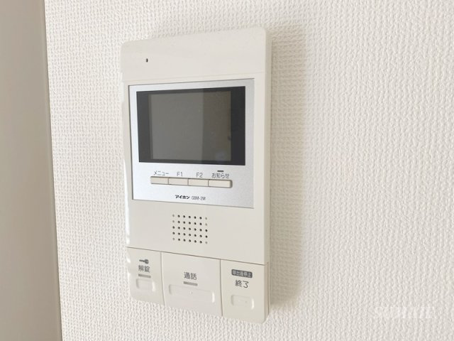 ヴィラージュのセキュリティ|モニター付きインターホン☆