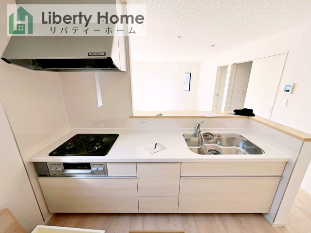 牛久市栄町第4　新築戸建のキッチン
