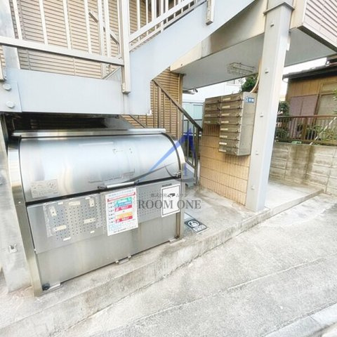 グレイス多摩川壱番館のその他共用部分|敷地内ごみ置き場です。