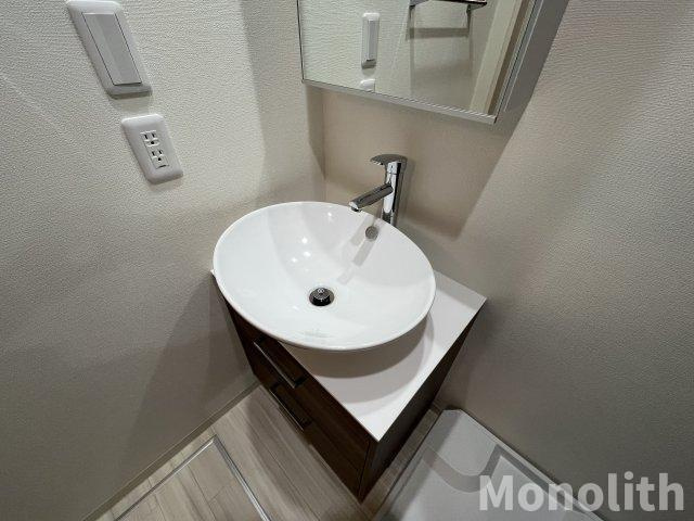 フジパレス泉大津Ⅱ番館の洗面所