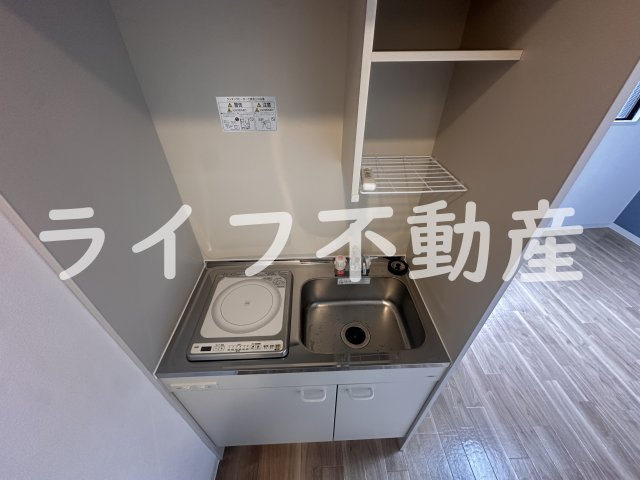 サニーパートⅠのキッチン|使いやすいキッチンです