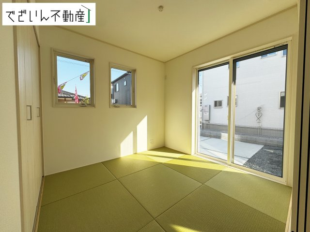 【和室】 | 深谷市天神町　新築住宅 | ≪2号棟≫
現地(2025年10月撮影)