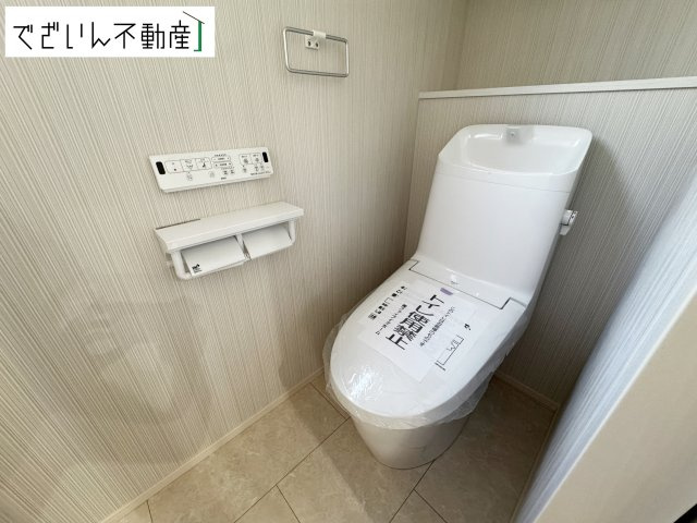 【トイレ】 | 深谷市天神町　新築住宅 | ≪2号棟≫
現地(2025年10月撮影)
