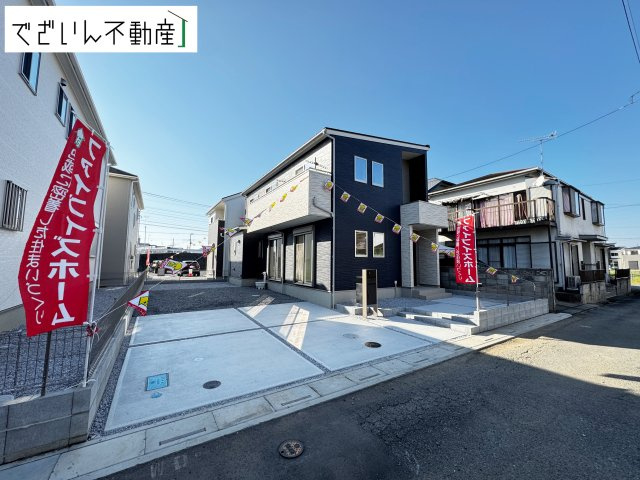 【外観】 | 深谷市天神町　新築住宅 | ≪2号棟≫
現地(2025年10月撮影)