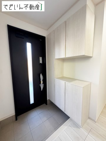 【玄関】 | 深谷市天神町　新築住宅 | ≪2号棟≫
現地(2025年10月撮影)