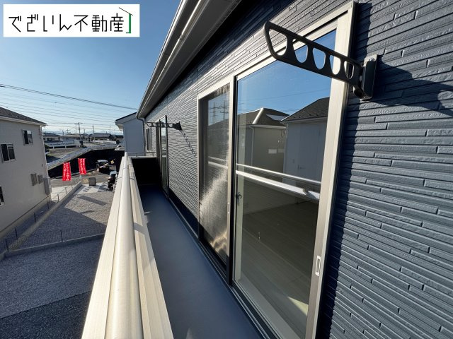 【バルコニー】 | 深谷市天神町　新築住宅 | ≪2号棟≫
現地(2025年10月撮影)