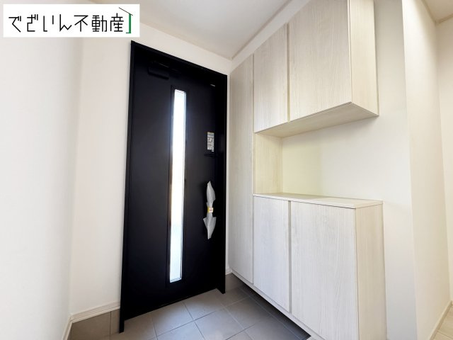 【玄関】 | 深谷市天神町　新築住宅 | ≪2号棟≫
現地(2025年10月撮影)