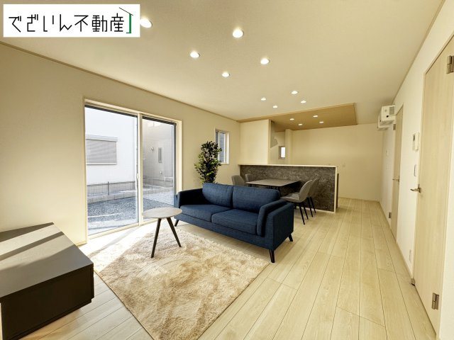 【居間・リビング】 | 深谷市天神町　新築住宅 | ≪2号棟≫
現地(2025年10月撮影)