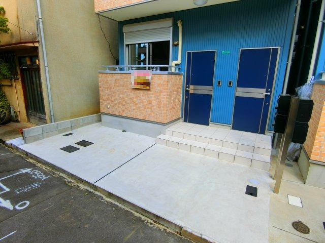 プリッ2初芝Ⅱのエントランス