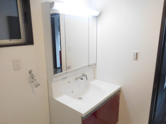 プリッ2初芝Ⅱの独立洗面台