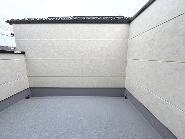 【バルコニー】 | 福岡市南区弥永2丁目3期　1号棟（全2棟）【仲介手数料無料・0円】 | 現地写真。