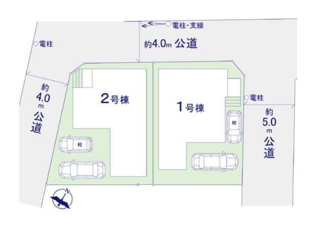 【区画図】 | 福岡市南区弥永2丁目3期　1号棟（全2棟）【仲介手数料無料・0円】 | 区画図です。1号棟